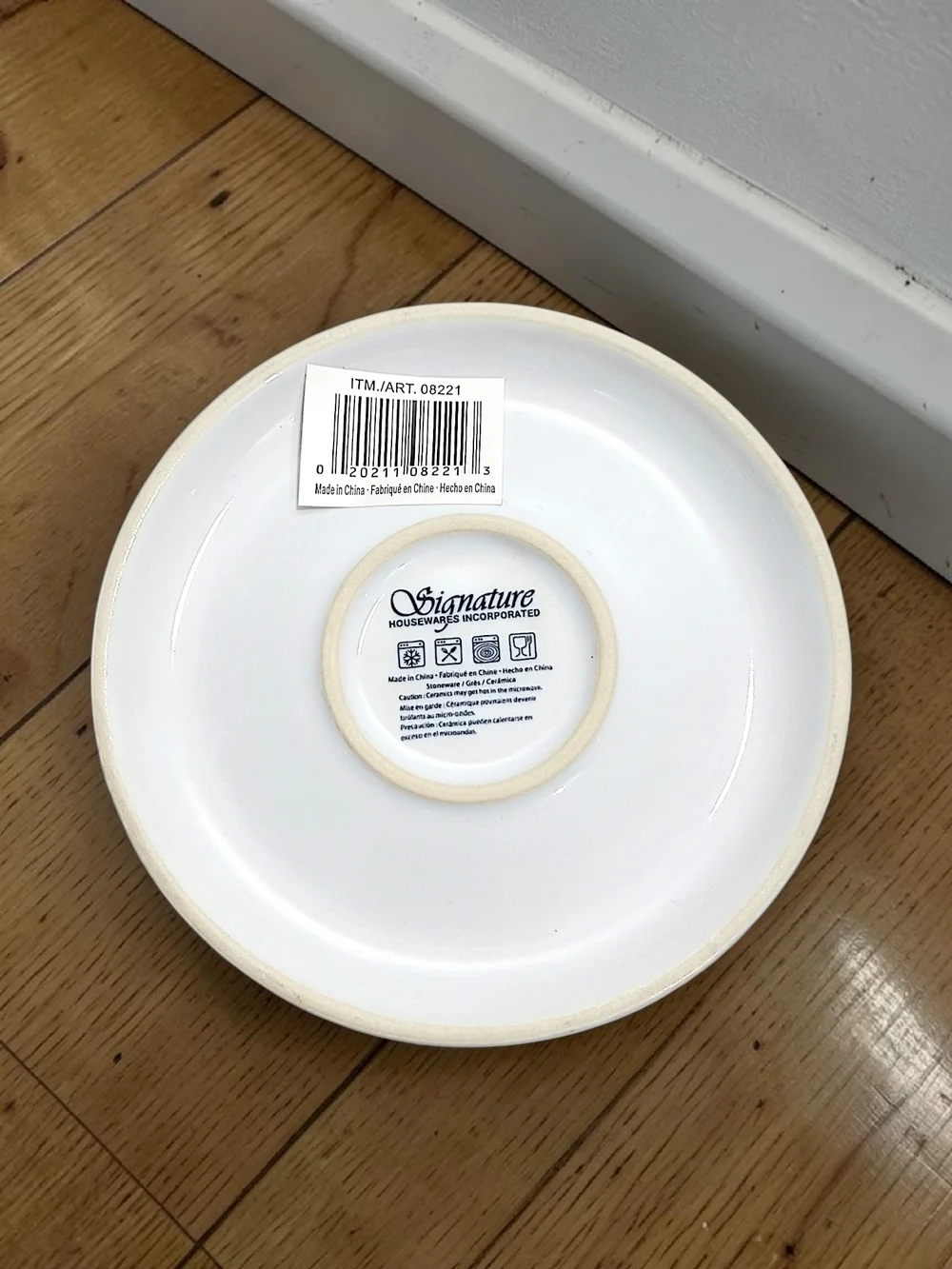 Naughty and Nice Cat Bowl with Black and White Cats Double-sided Accents
